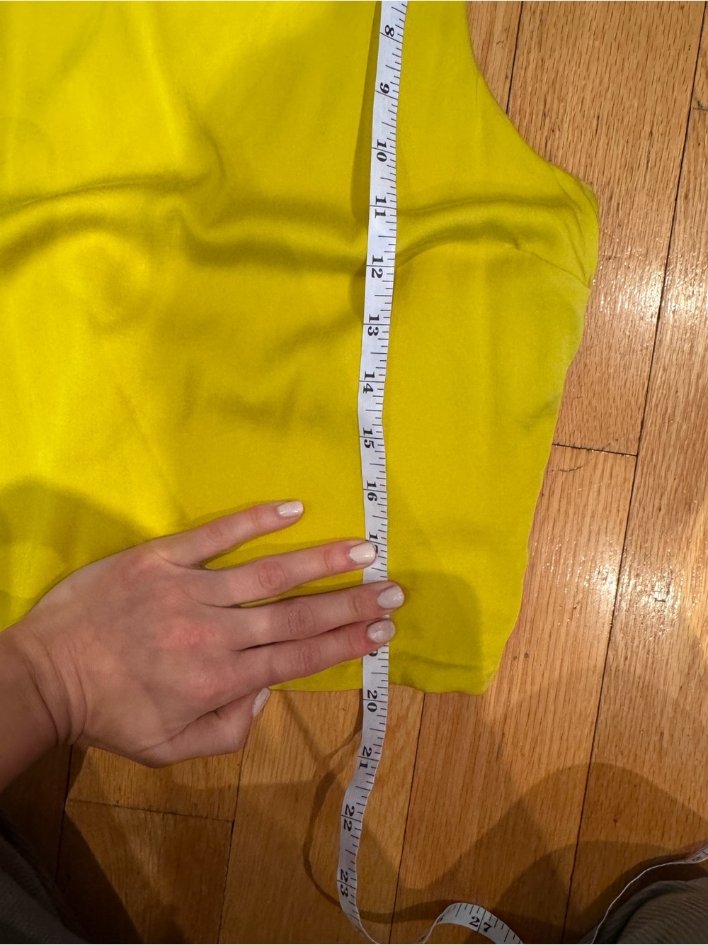 Silence and noise yellow backless adjustable stretchy high neck top - Picture 6 of 10
